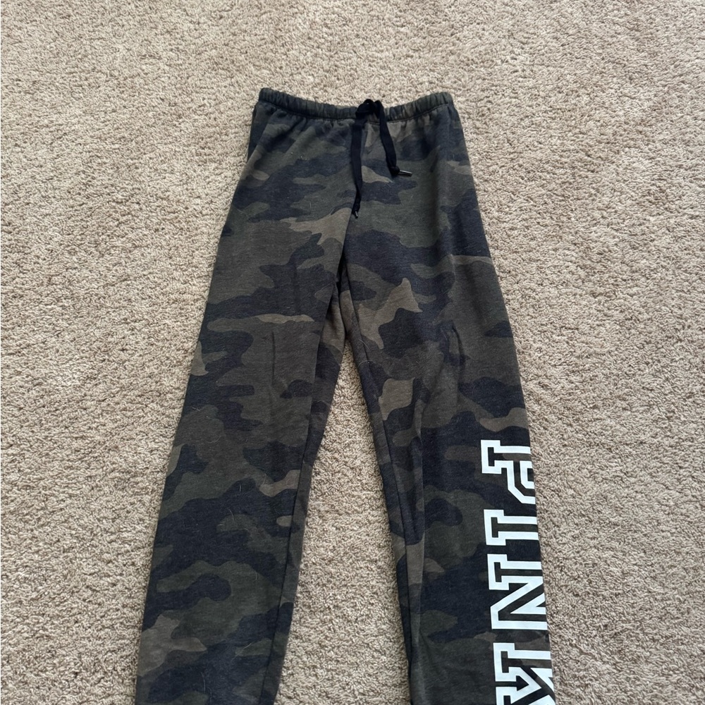 Pink Camouflage sweatpants